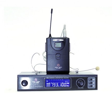 ARTHUR FORTY U-960B РАДИОСИСТЕМА С ГОЛОВНОЙ ГАРНИТУРОЙ