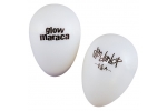 DUNLOP 9110 GLOW MARACAS DISPLAY JAR МАРАКАС-ЯЙЦО БЕЛЫЙ