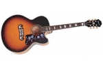 EPIPHONE EJ-200CE VINT. SUNBURST GLD HDWE W/SHADOW PREAMP ГИТАРА ЭЛЕКТРОАКУСТИЧЕСКАЯ, ЦВЕТ САНБЁРСТ