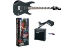 IBANEZ GRX70DXJU BLACK NIGHT NEW JUMPSTART PACKAGE