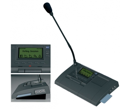 RCF FMS 9411 УНИВЕРСАЛЬНЫЙ МИКРОФОННЫЙ ПУЛЬТ ПРЕДСЕДАТЕЛЯ