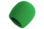SHURE A58WS-GRN ПОРОЛОНОВАЯ ВЕТРОЗАЩИТА ДЛЯ МИКРОФОНОВ SM58, PG58 (ЗЕЛЕНАЯ)