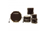 SONOR PL 12 JOJO MAYER SET IN EBONY WHITE STRIPE БАРАБАННАЯ УСТАНОВКА