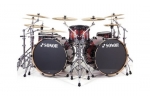 SONOR SEF 11 STAGE 1 WM RED SPARKLE BURST  BLACK БАРАБАННАЯ УСТАНОВКА