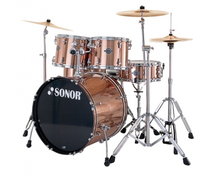 SONOR SFX 11 STAGE 2 BUNDLE SET WM BRUSHED COPPER БАРАБАННАЯ УСТАНОВКА