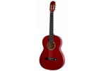 TENSON CLASSIC GUITAR - CLASSIC SERIES 4/4 TRANSP. RED ГИТАРА КЛАССИЧЕСКАЯ 4/4 PS500.053