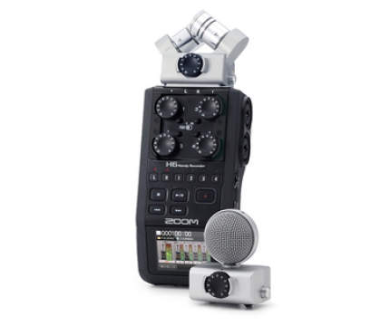 ZOOM H6 + SD КАРТА 16GB ЦИФРОВОЙ РЕКОРДЕР